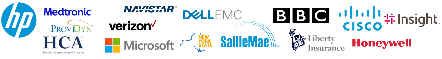 AppGini users work in the following companies/organizations: HP, Medtronic, Navistar, Dell, ProviDyn, Verizon, HCA, Microsoft, New York state, SallieMae, BBC, Liberty Insurance, Cisco, Insight, Honeywell, and more