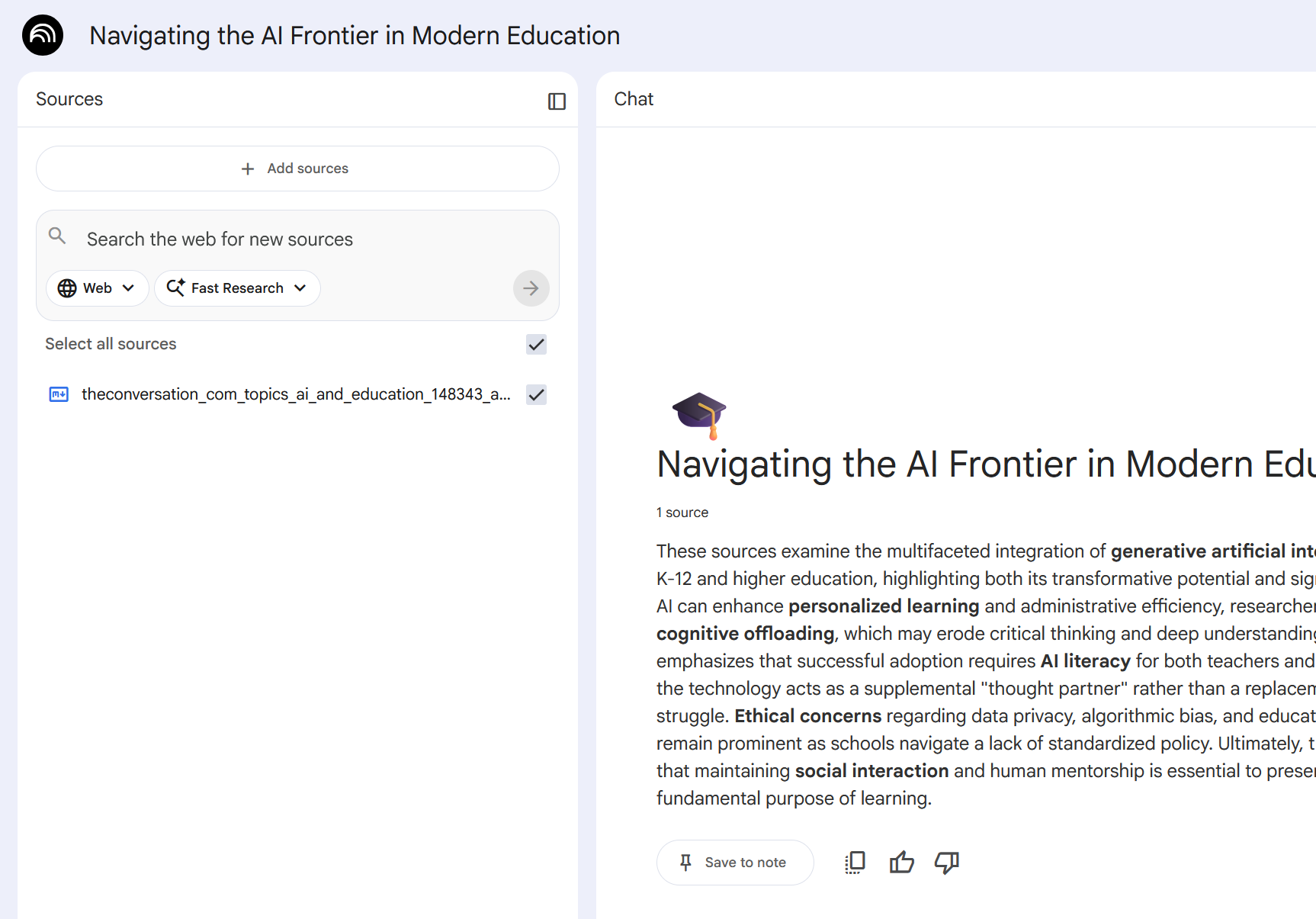 SiteToMarkdown Markdown document ready to upload into NotebookLM after 26 pages were fetched from the feed