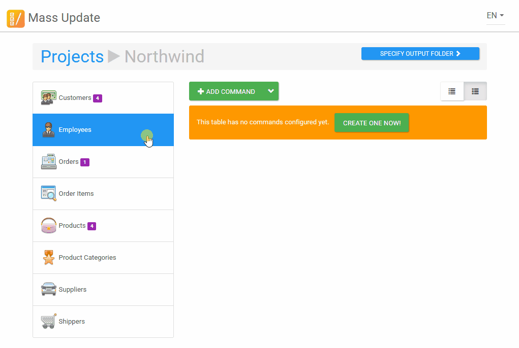 Mass Update Plugin Suggested Commands